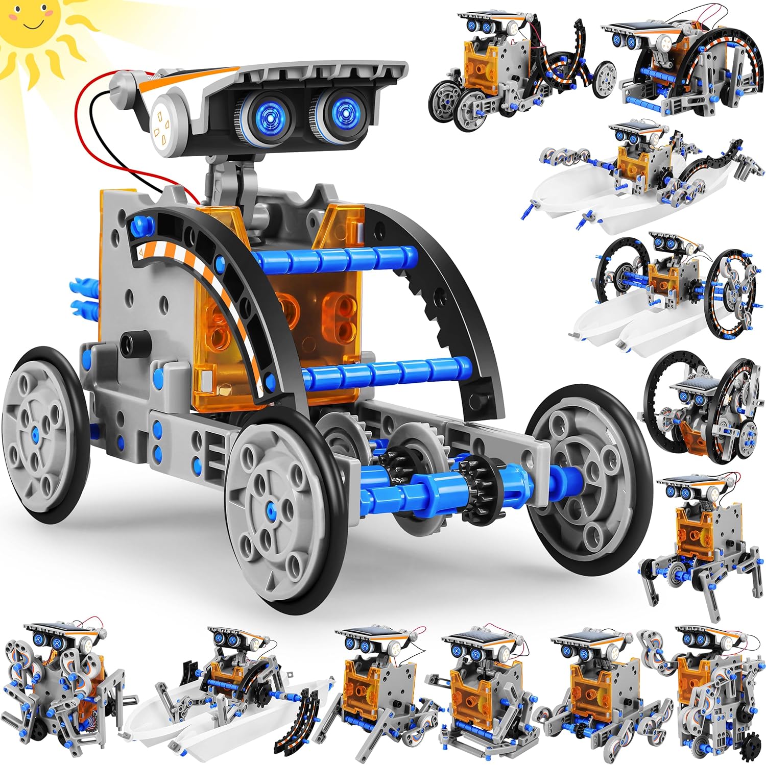 13-in-1 Solar Robot STEM Kit